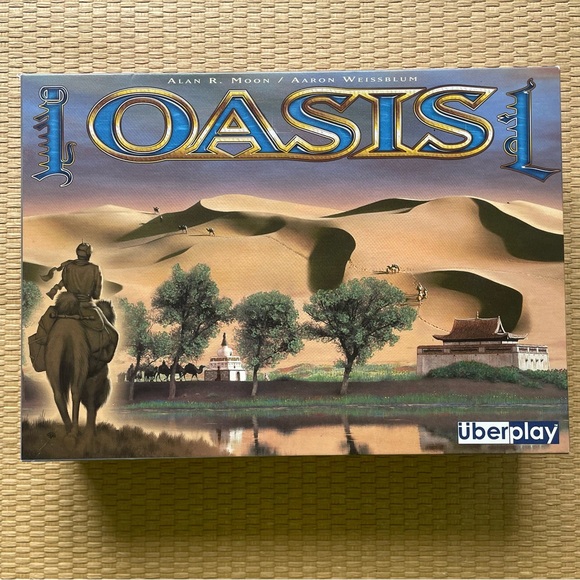 Oasis Strategy Board Game, 2004 Uberplay, Complete VG - Picture 1 of 12